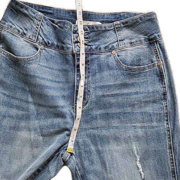 KanCan Womens Dunkirk High Waisted Flare Jeans Size 11/29 Medium Wash KC5203M - Picture 6 of 15